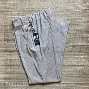 Silver stretchy pants, Pull on night out pants